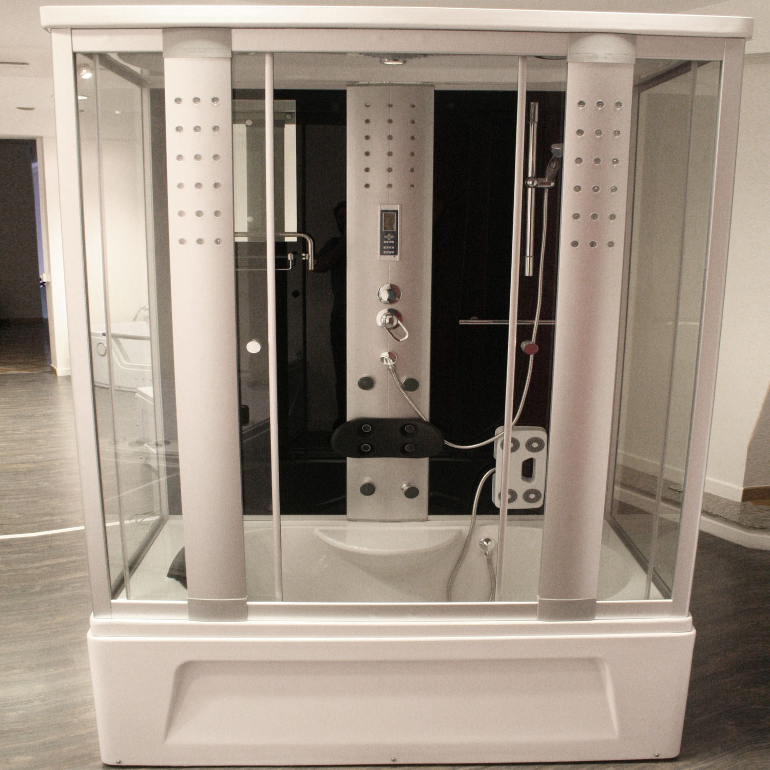 Box doccia .it cabina vasca idromassaggio 150x85x220 mod. new ...
