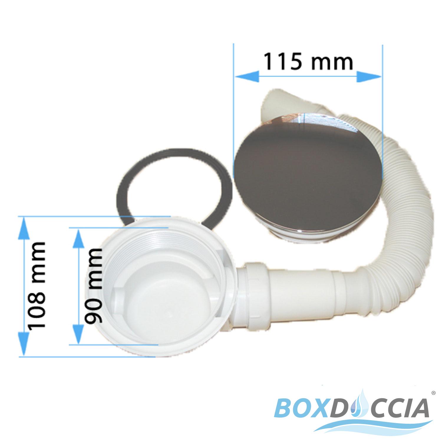 slim shower waste trap