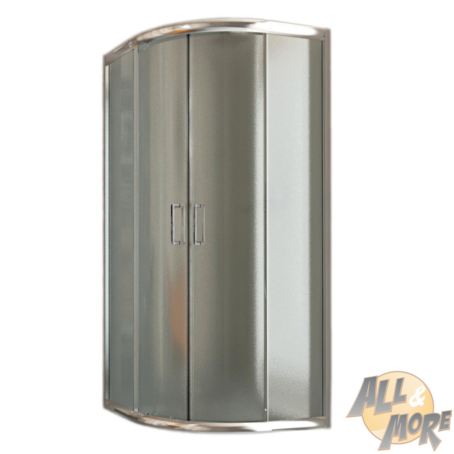 Box doccia semicircolare 80x80 H185 stampato C mod Alabama