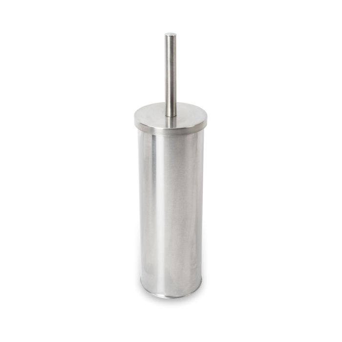 Porta Scopino da Appoggio Acciaio Spazzolato in Acciaio Inox Aisi 304 Spazzolato Mod. Blizz main product photo