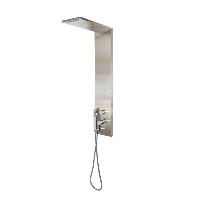 Colonna Doccia Idromassaggio Spazzolato in Acciaio Inox Aisi 304 Mod. Trend main product photo