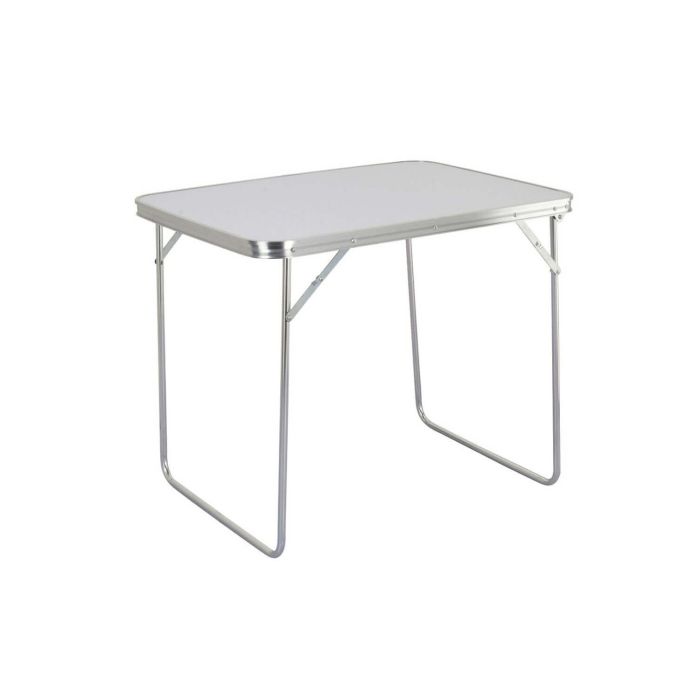 Box Doccia .it - Tavolino pieghevole 80x60cm in metallo colore bianco