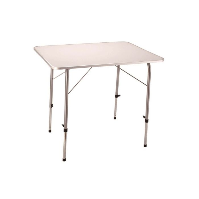 Box Doccia .it - Tavolino pieghevole bianco regolabile in altezza in  metallo 80x60cm mod.Professional