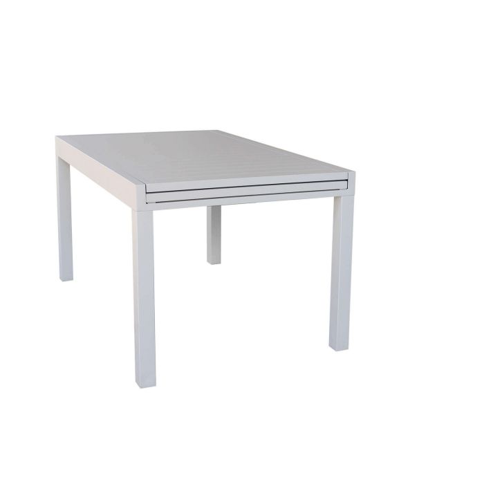 Tavolo allungabile in alluminio 135/270x90x75h cm colore Tortora mod. Hawaii main product photo