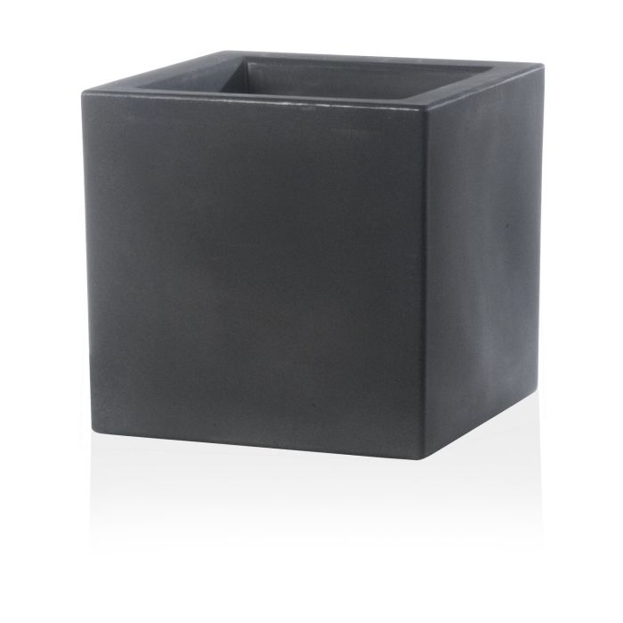 Vaso Quadrato colore Antracite 24,5x24,5 CM H 24,5 mod. Schio Cubo main product photo