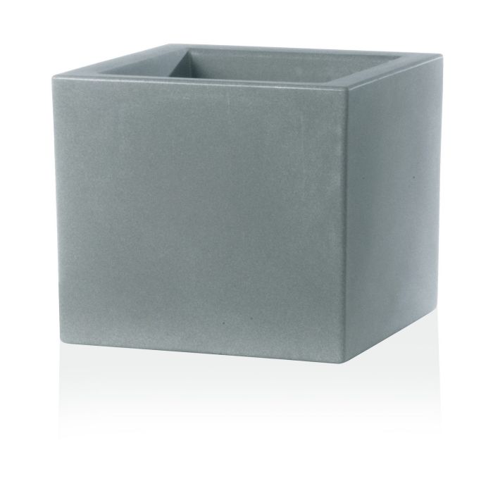 Vaso Quadrato colore Cemento 50x50 CM H 50 mod. Schio Cubo main product photo