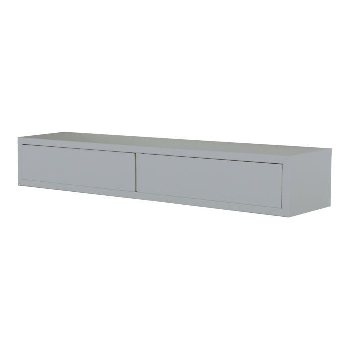 Mensola con cassetti 88x13 cm colore Grigio mod. Domino main product photo