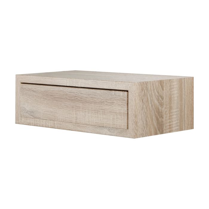 Mensola con cassetto 45x13,4 cm colore Rovere Sagerau mod. Legolo Maxi main product photo