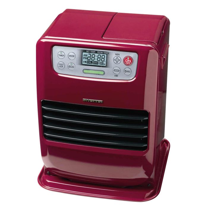 Stufa a Biocombustibile Elettronica Inverter Rosso 750-2300 W main product photo