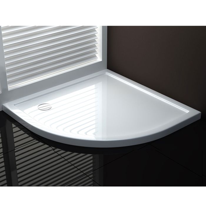 Piatto Doccia 80x80x4 Semicircolare Acrilico mod. UltraFlat main product photo