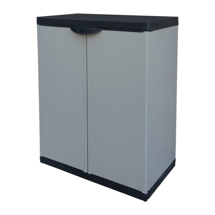 Armadio mobile basso esterno interno ad un ripiano in pvc 68x39,5x85 CM main product photo