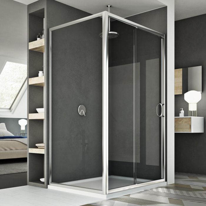 Box Doccia 90x110 CM H185 trasparente mod. Replay Duo 1 Anta main product photo