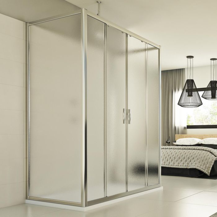 Box Doccia 3 lati 75x160x75 CM H198 stampato C mod. Young Trio 2 Ante main product photo