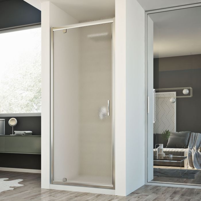 Porta Doccia 100CM H198 Stampato C mod. Cristal 1 Anta main product photo