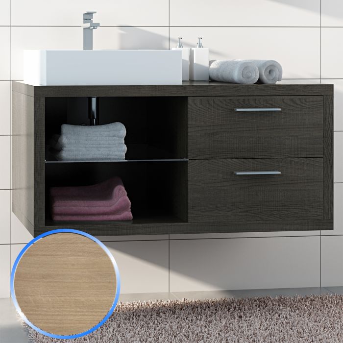 Base sospesa 100cm rovere chiaro Paris 2 main product photo