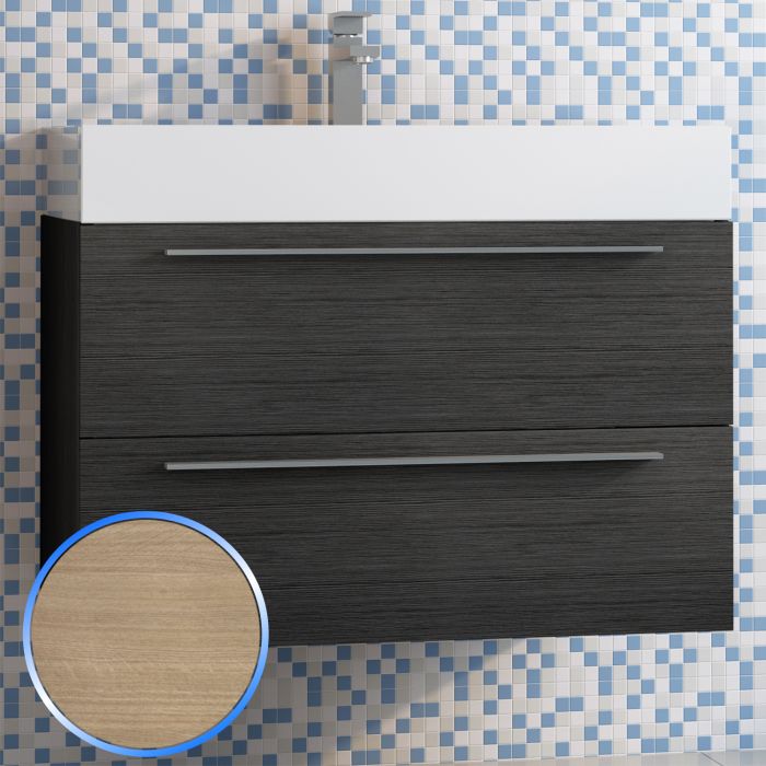 Base sospesa 80cm rovere chiaro Lisbona 1 main product photo