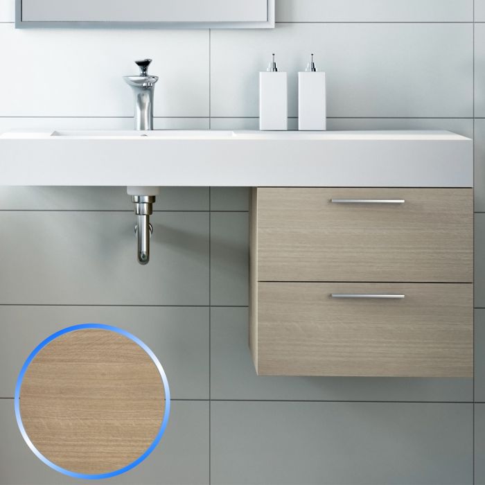 Base sospesa 45cm rovere chiaro Lisbona 3 main product photo