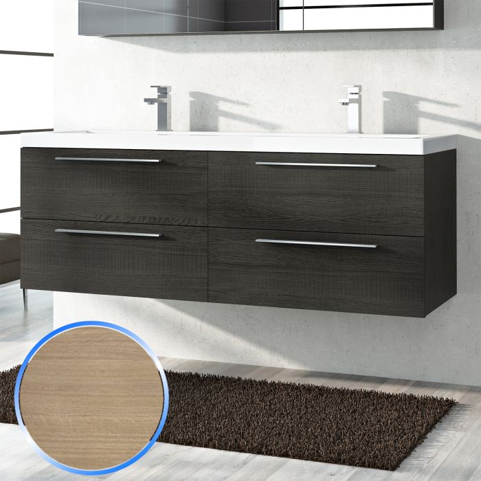 Base sospesa 144cm rovere chiaro Lisbona 5 main product photo
