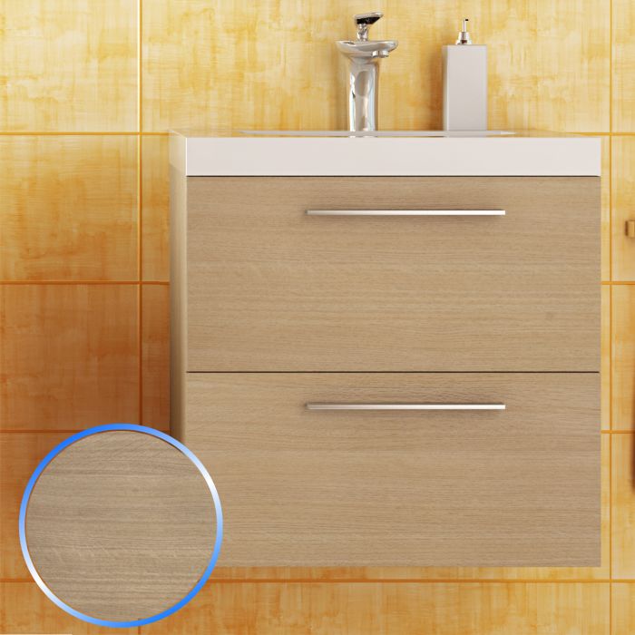 Base sospesa 53cm rovere chiaro Lisbona 6 main product photo
