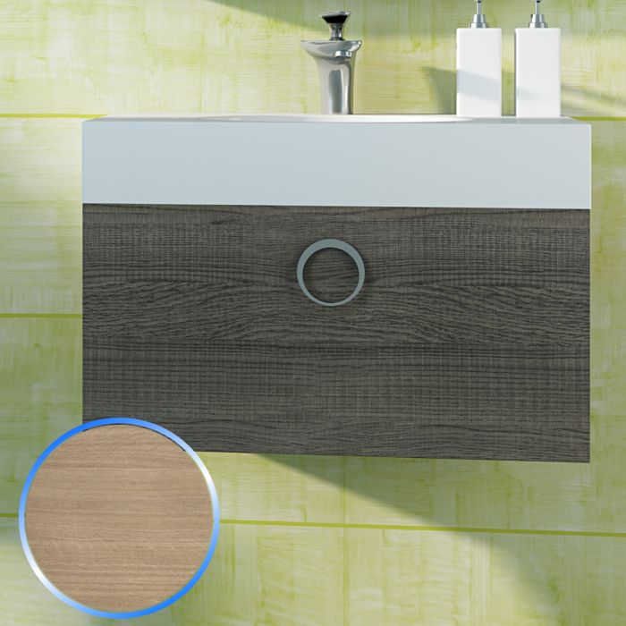Base sospesa 60cm rovere chiaro Tolosa 1 main product photo
