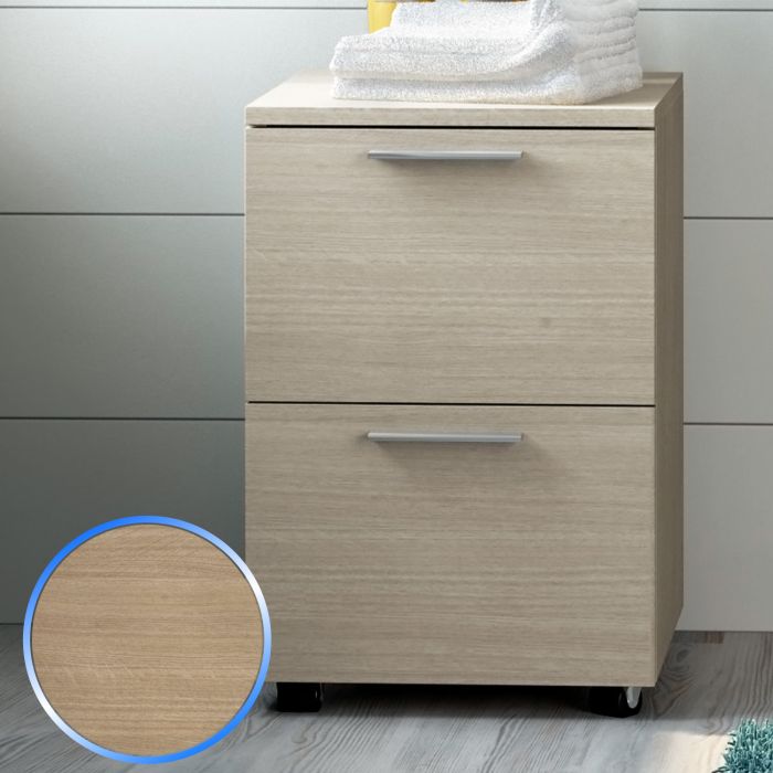 Base con rotelle 40x57 rovere chiaro Lisbona 3 main product photo