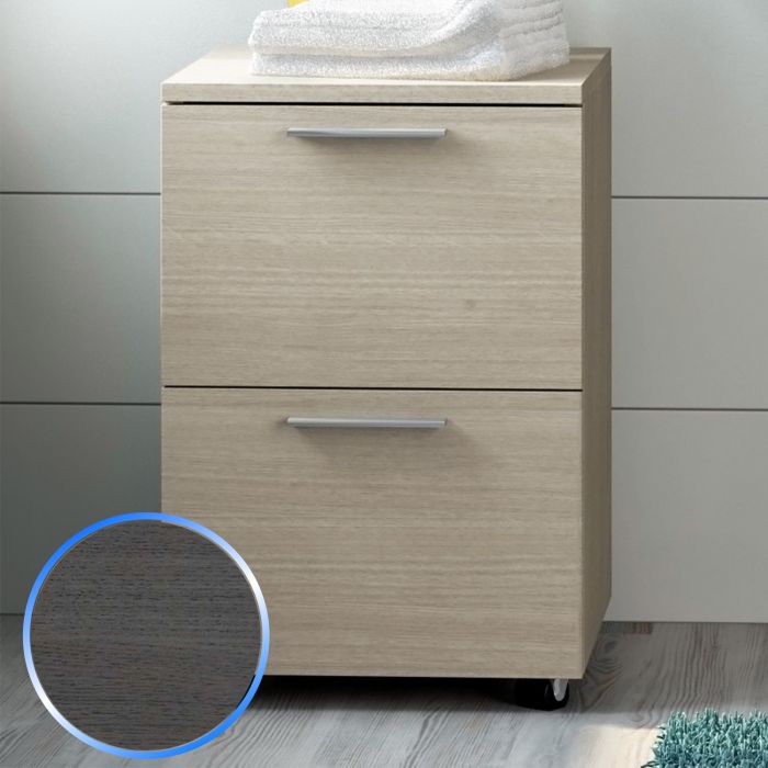 Base con rotelle rovere grigio Lisbona 3 main product photo