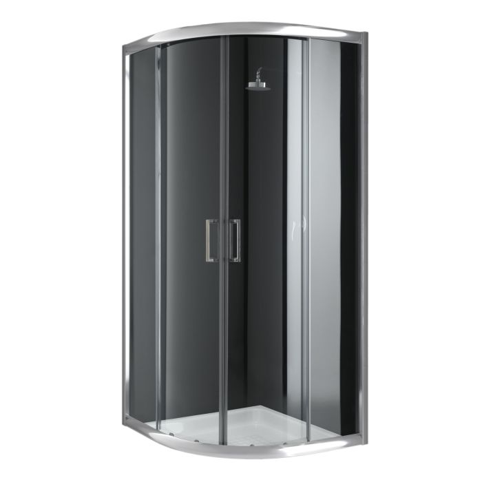 Box Doccia Semicircolare 90x90 H198 Trasparente 6mm mod. Alabama main product photo