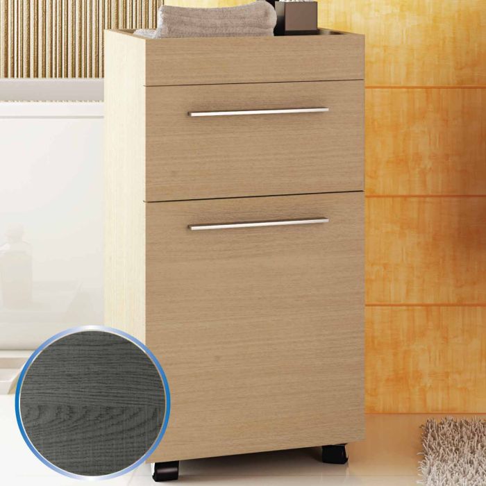 Base con rotelle 40x80 rovere segato Lisbona 6 main product photo
