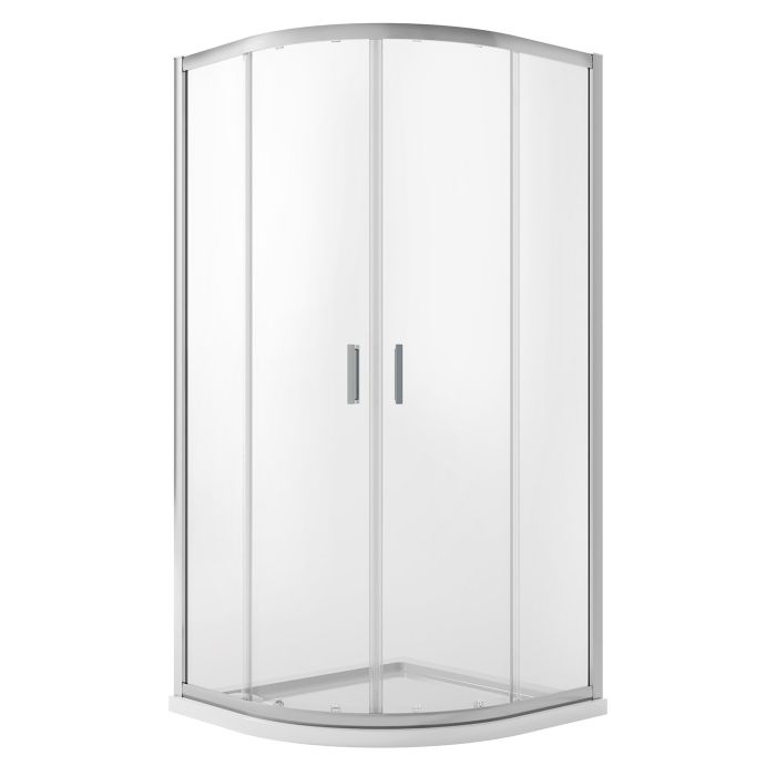 Box Doccia Semicircolare 70x90 H185 Trasparente 6mm mod. Ready main product photo