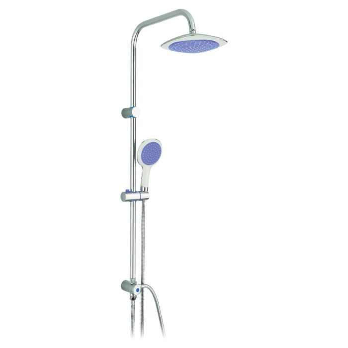 Flower - Saliscendi Acciaio Inox E Abs Lilla 101 x 50 x 20 CM main product photo