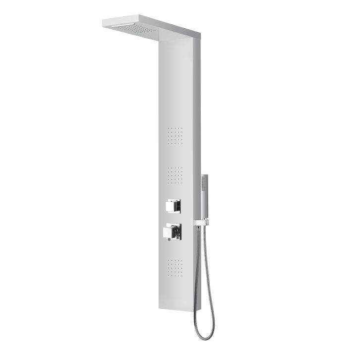 Colonna idromassaggio in alluminio 140x20 cm mod. Niagara main product photo