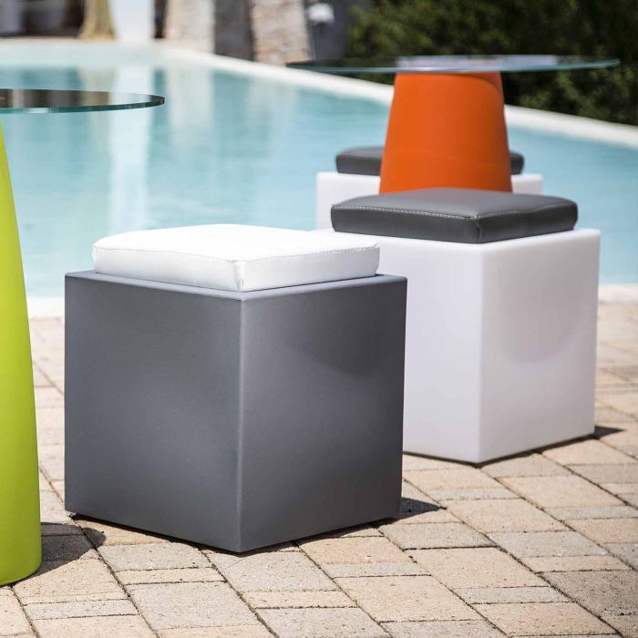 Pouf In Resina mod. Square Quadrato main product photo