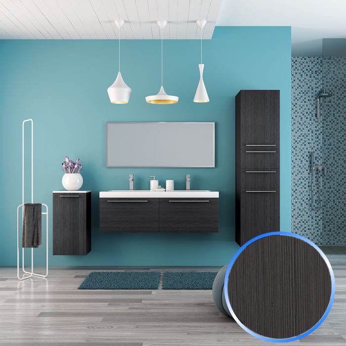 Mobile da Bagno 120cm Lisbona 4 Rovere Spazzolato main product photo