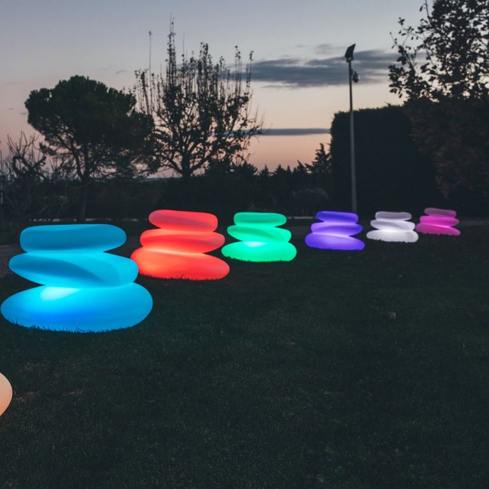 Complemento d'arredo luminoso lampada in vari colori mod. Eden Bright main product photo
