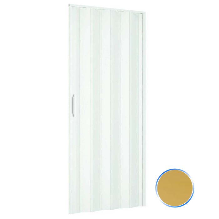 Porta a soffietto da interno in kit in PVC Frassino 82x210 cm mod. Simona main product photo