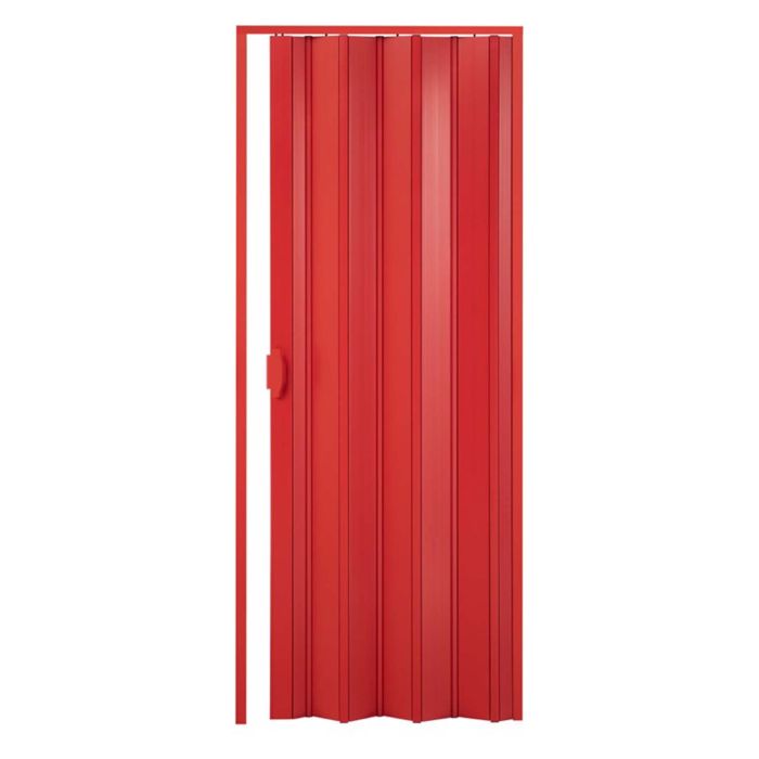 Porta a soffietto da interno in kit in PVC Rosso 82x220 cm mod. Simona main product photo