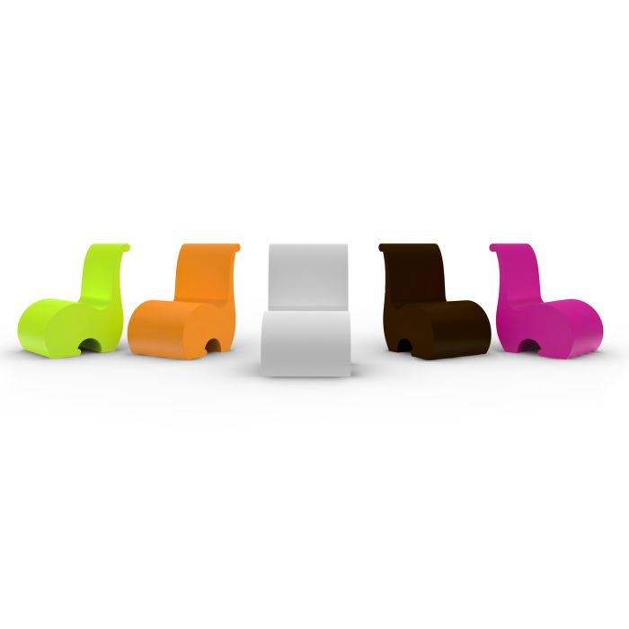Poltrona per esterno in resina mod. Eddy 80 cm main product photo