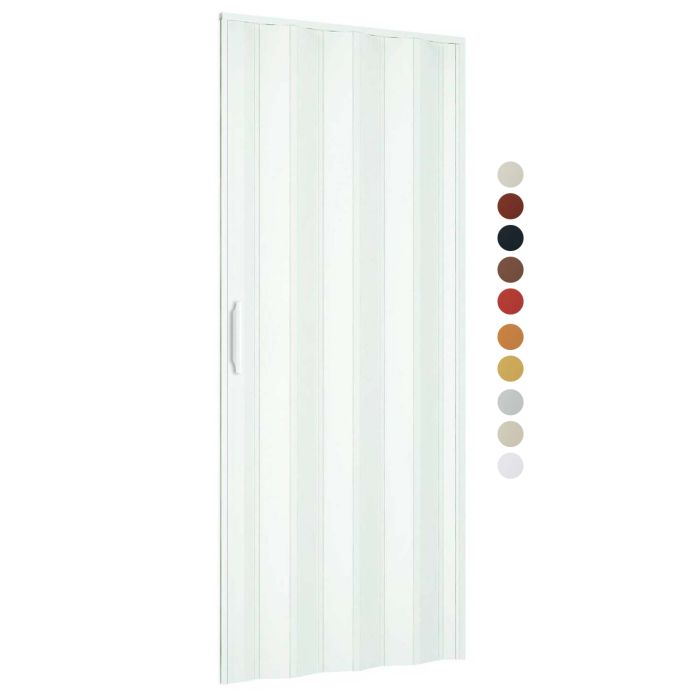 Porta a soffietto da interno in kit in PVC vari colori disponibili 82x210 cm mod. Simona main product photo