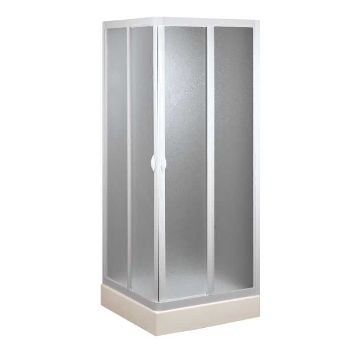 Box doccia 75x90 CM in Acrilico mod.Venere con apertura centrale main product photo
