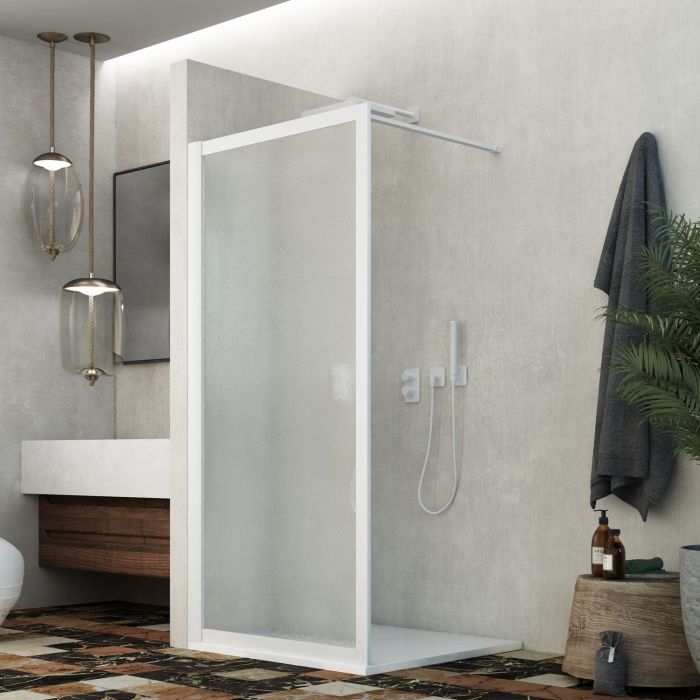 Parete doccia Walk-in Lato in Acrilico H 190 cm mod. Beatrix Profilo main product photo