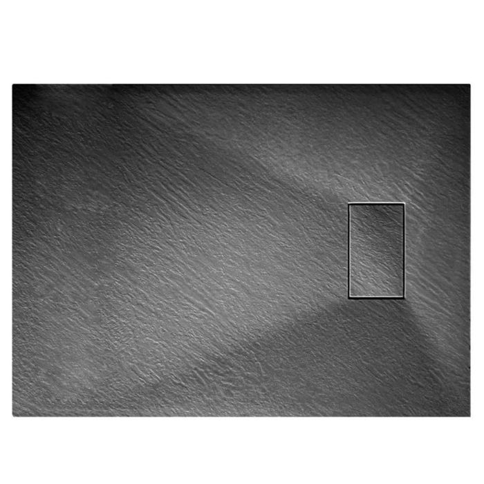 Piatto Doccia 70x120x2,6 cm Antracite Effetto Pietra mod. Strong main product photo