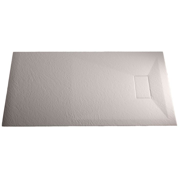 Piatto Doccia 90x120x2,6 cm Bianco Effetto Pietra mod. Strong main product photo