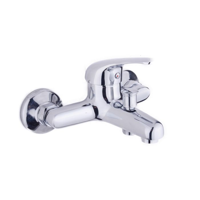 Miscelatore vasca con kit doccia Cromo con Leva monocomando mod. Alice main product photo