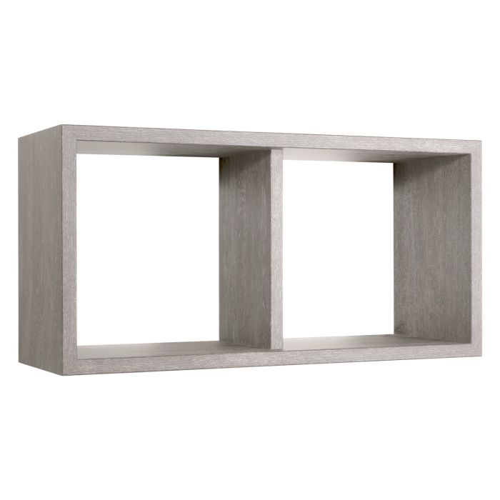 Mensola da parete 2 scomparti colore Rovere grigio 70x30 cm mod. Morgana Maxi main product photo