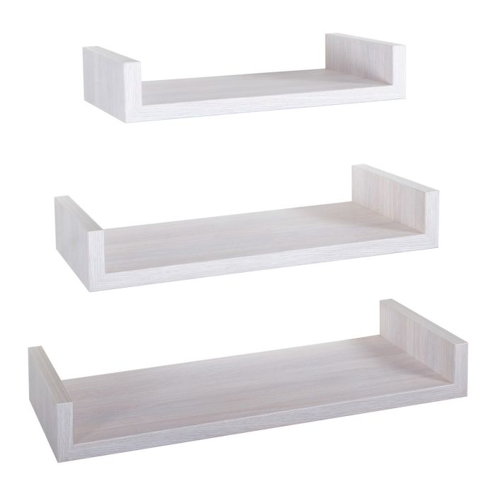 Mensole da Parete Set di 3 pz colore Rovere imperiale mod. Calamita Maxi main product photo