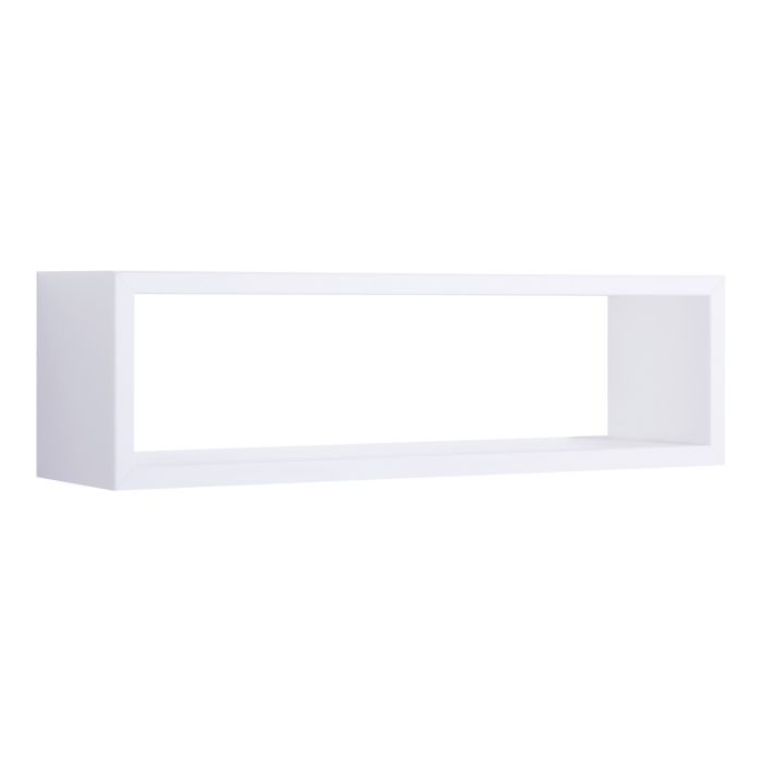 Mensola da parete rettangolare colore Bianco 60x17 cm mod. Regolo main product photo