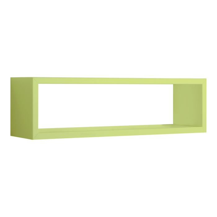 Mensola da parete rettangolare colore Verde 60x17 cm mod. Regolo main product photo