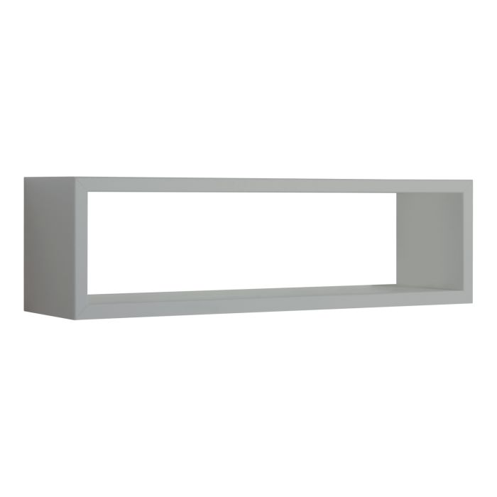 Mensola da parete rettangolare colore Grigio sasso 60x17 cm mod. Regolo main product photo