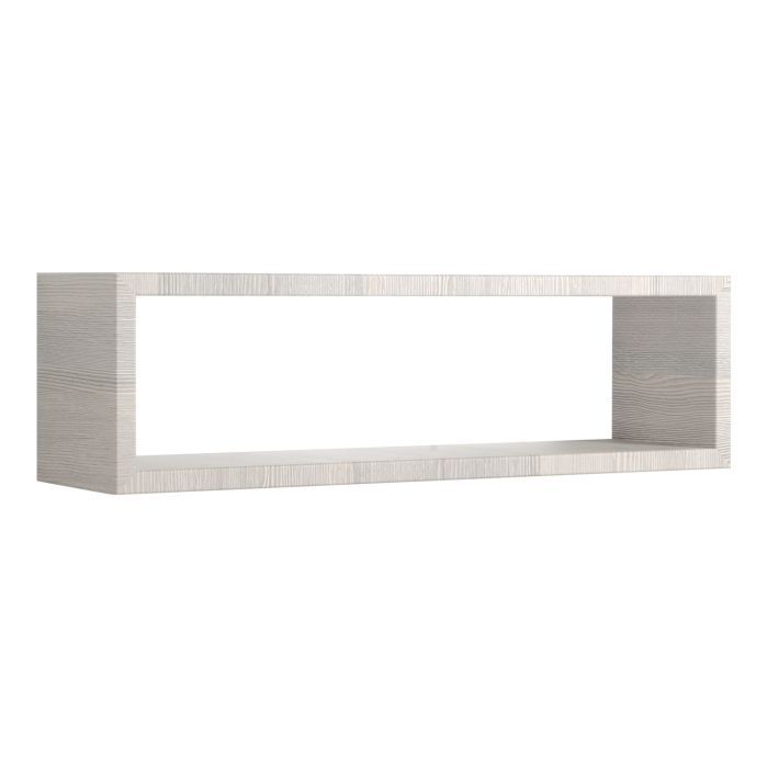 Mensola da parete rettangolare colore Rovere Grigio 60x17 cm mod. Regolo main product photo