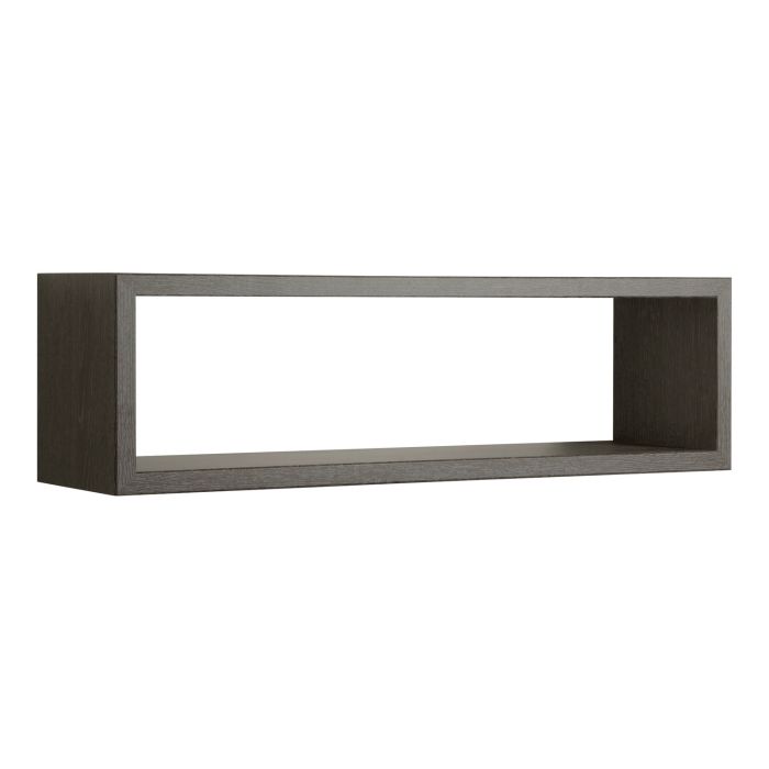 Mensola da parete rettangolare colore Rovere scuro 60x17 cm mod. Regolo main product photo